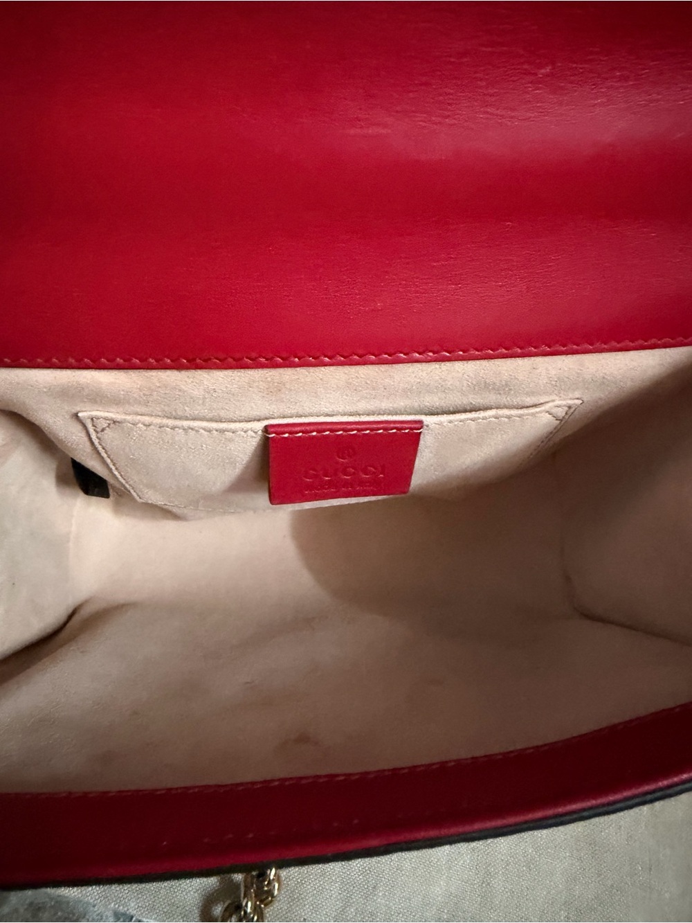 Gucci Floral GG Padlock Canvas Shoulder Bag - Picture 7 of 11